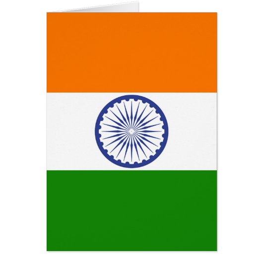 Indian Flag Cards (Front)