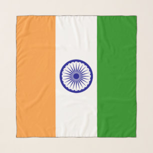 Indian Flag Chiffon Scarf