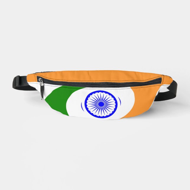 Indian flag fanny pack (Front)