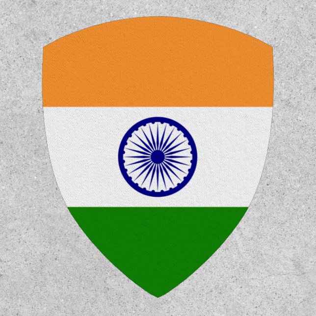 Indian Flag, Flag of India Patch (Front)