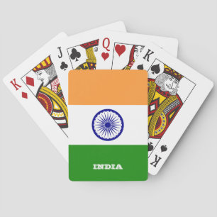 Indian Flag Games, India Playing Cards