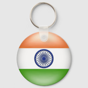 Indian Flag Keychain