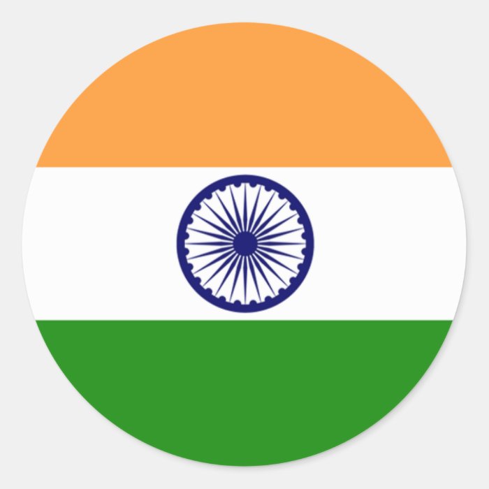Indian flag stickers