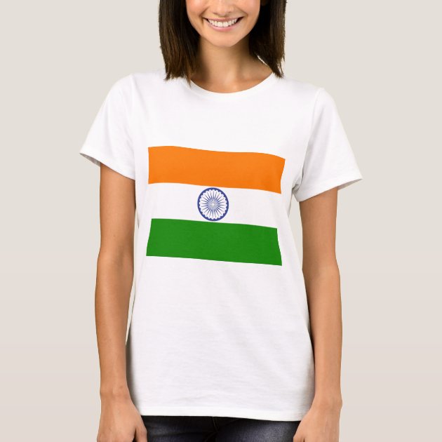 Indian flag t shirt for outlet girls