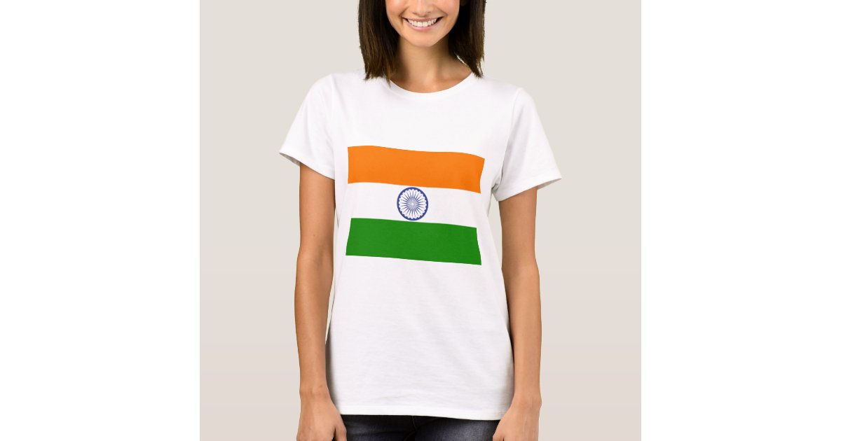 Indian Flag T Shirt