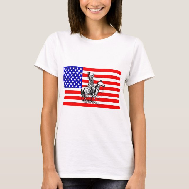 INDIAN FLAG T-Shirt (Front)