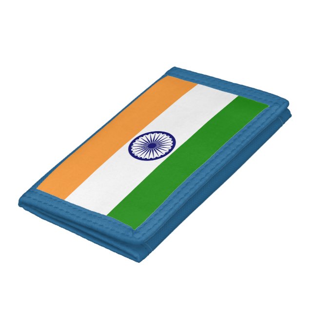 Indian Flag Tri-fold Wallet (Bottom)