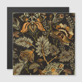 Indian floral paisley, seamless ethnic pattern. (Front/Back)