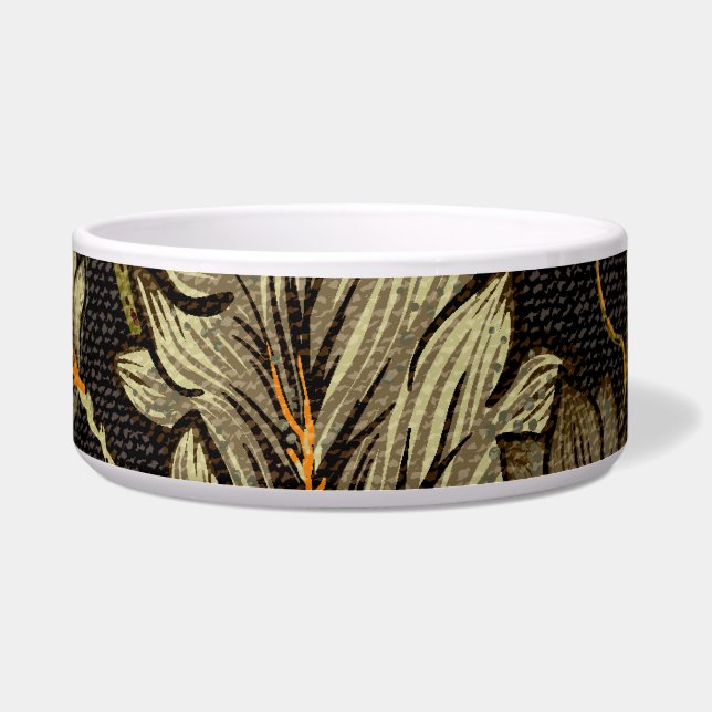 Indian floral paisley, seamless ethnic pattern. bowl (Front)