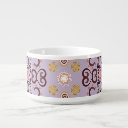 Indian floral tablecloth lovely pastel pattern bowl