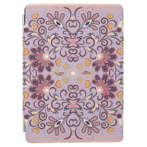 Indian floral tablecloth lovely pastel pattern iPad air cover