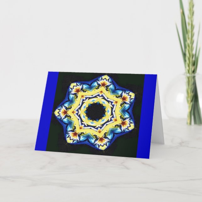 Indian Flower Card (Front)