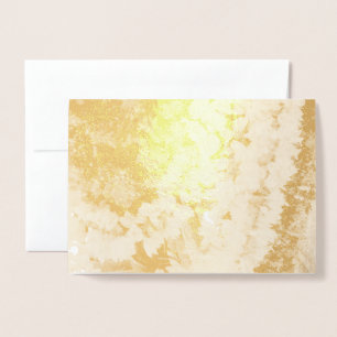 Indian Flower garlands Foil Card