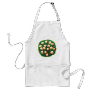 Indian Food India Saag Paneer Spinach Cheese Adult Apron