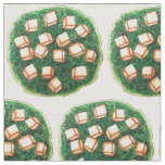 Indian Food India Saag Paneer Spinach Cheese Fabric