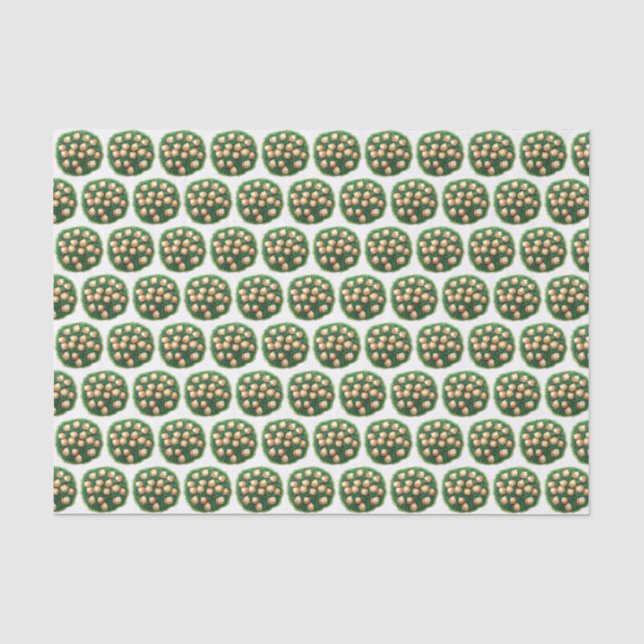Indian Food India Saag Paneer Spinach Cheese Tissue Paper (Front)