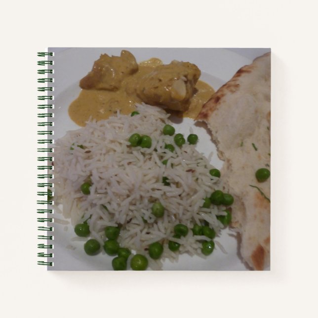 Indian Food Notebook (Front)