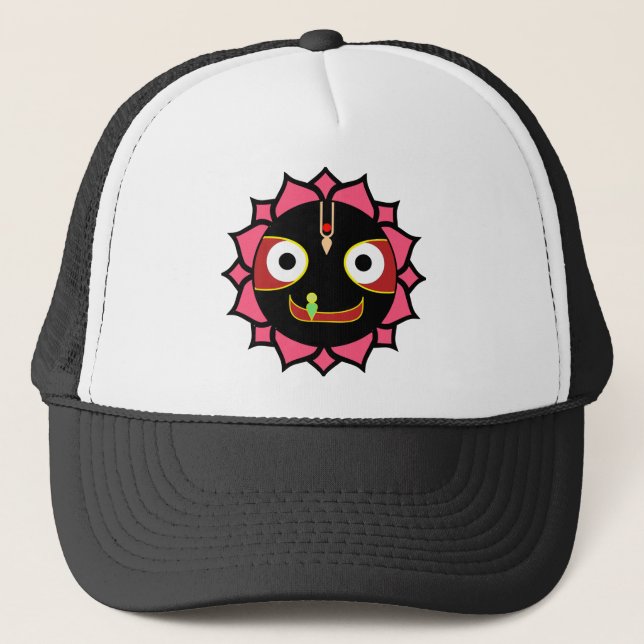Indian fun Krishna motif Trucker Hat (Front)