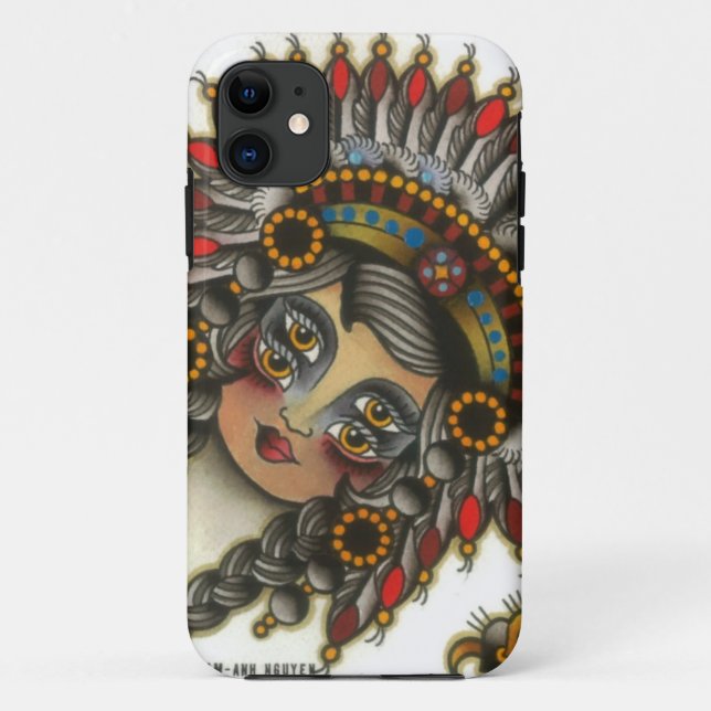 indian girl 3 Case-Mate iPhone case (Back)