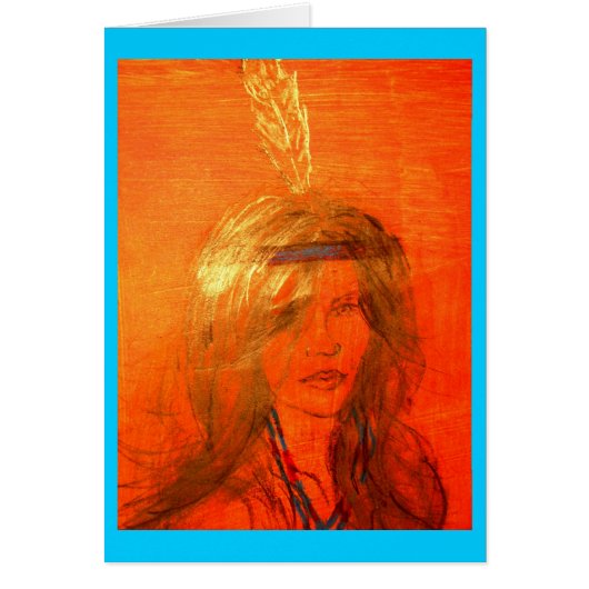 indian girl cards (Front)