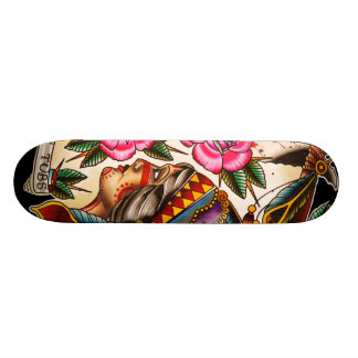 indian girl skateboard deck