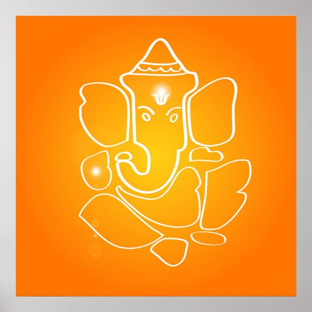 Indian God Ganesha - Poster (Front)