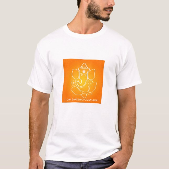 Indian God Ganesha T-Shirt (Front)