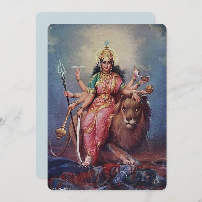 Indian Goddess - Greeting Card (Front/Back)