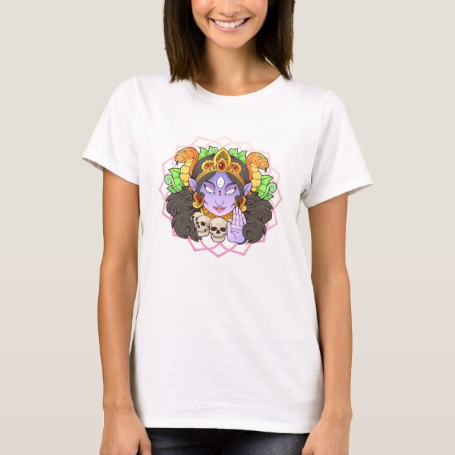 indian goddess kali T-Shirt (Front)