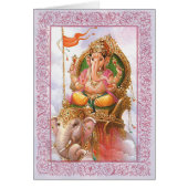 Indian Gods/Ganesha - Notecard (Front)