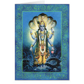 Indian Gods/Vishnu - Notecard (Front)