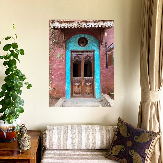 Indian Haveli Door Canvas Print (Creator Uploaded)