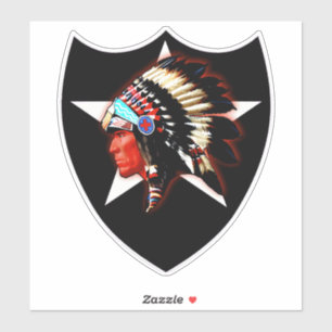 Indian Head 1 Sticker