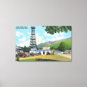 Indian Head and Indian Head Tower View Canvas Print