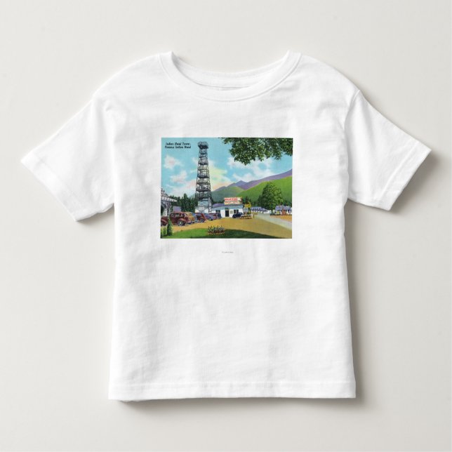 Indian Head and Indian Head Tower View Toddler T-shirt (Front)