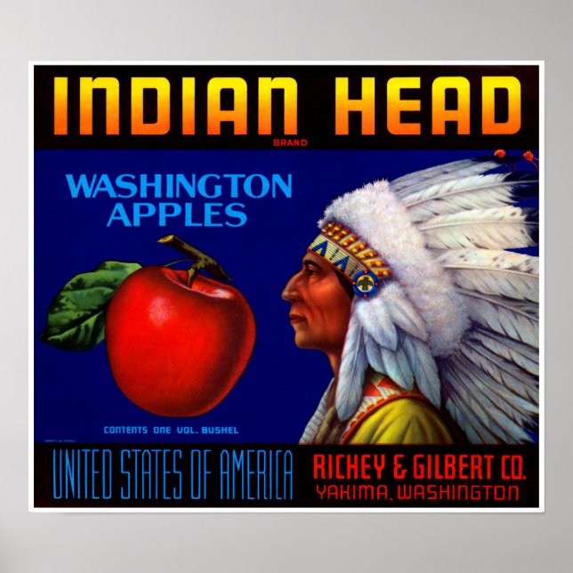 Indian Head Poster (Front)