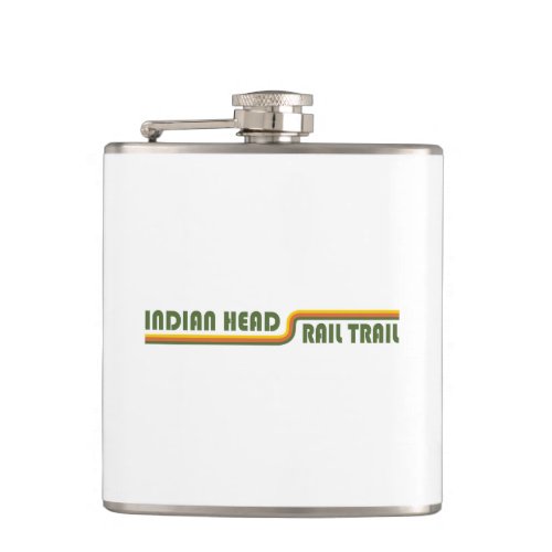 Indian Head Rail Trail Flask