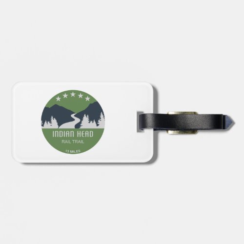 Indian Head Rail Trail Luggage Tag