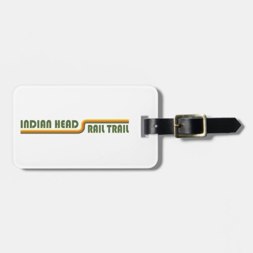 Indian Head Rail Trail Luggage Tag