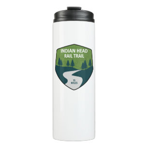 Indian Head Rail Trail Thermal Tumbler