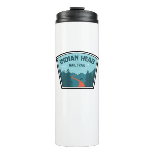 Indian Head Rail Trail Thermal Tumbler