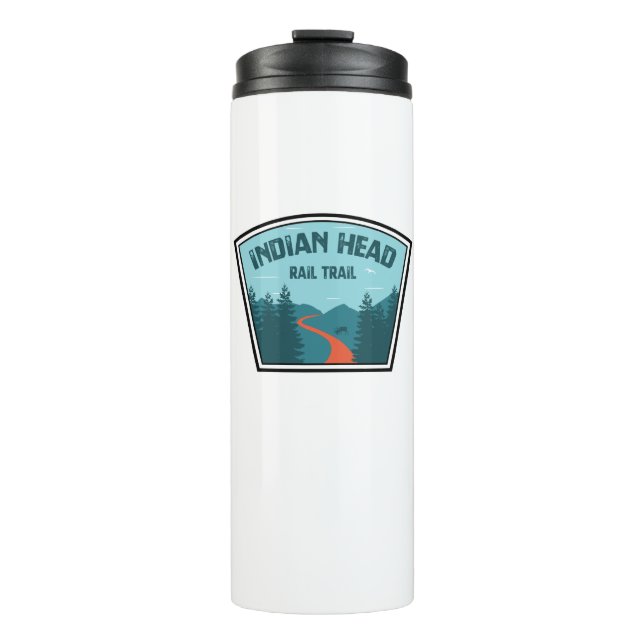 Indian Head Rail Trail Thermal Tumbler (Front)