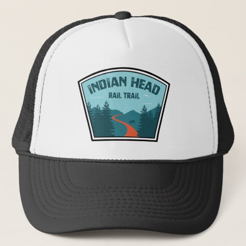 Indian Head Rail Trail Trucker Hat