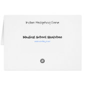 Indian Hedgehog Gene card (Back Horizontal)