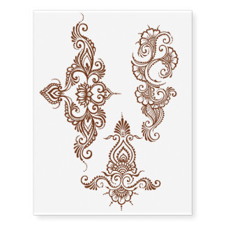 Indian Temporary Tattoos | Zazzle