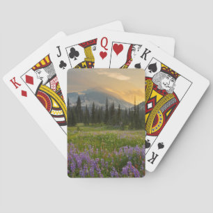 Indian Henry's Hunting Ground at sunrise Poker Cards