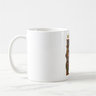 Indian Heritage: Classical Musician Veena Art Coffee Mug