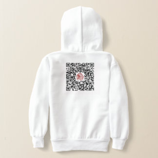 "Indian Hills Elementary Chiefs Organic Hoodie-QR Hoodie