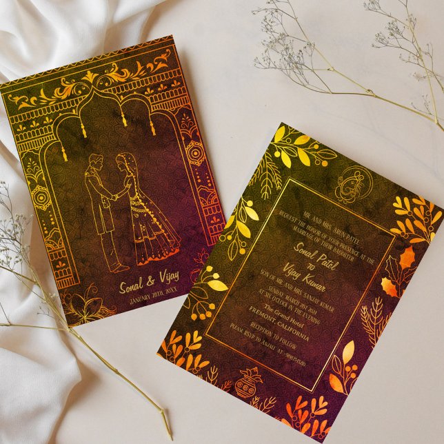 Indian Hindu Wedding Ganesha Invitation (Creator Uploaded)