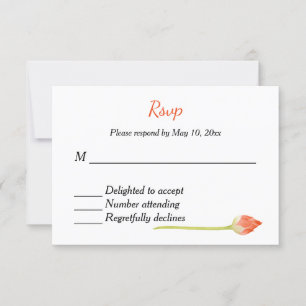 Indian Hindu Wedding Invitation RSVP